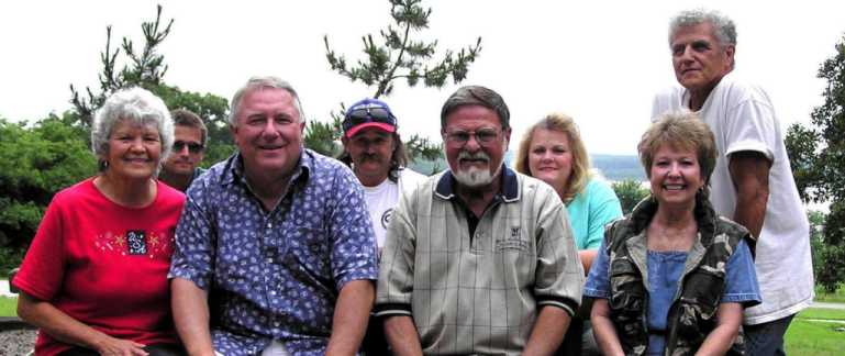 Roberta Lindsley and her husband Robert. Don Rayon, Mary Ann Hedges